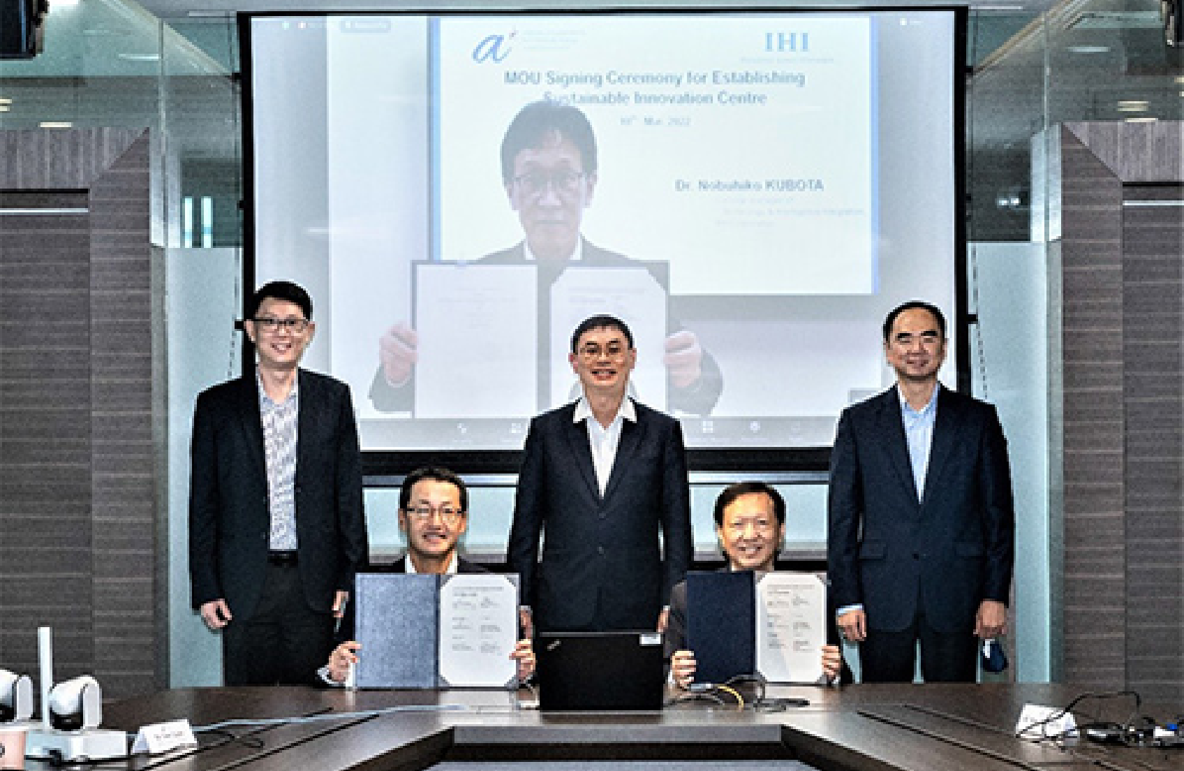 IHI and A*STAR sign MOU to launch Joint Centre for Research and Development–Accelerating technology development such as Carbon Recycling that contributes realization of sustainable society-